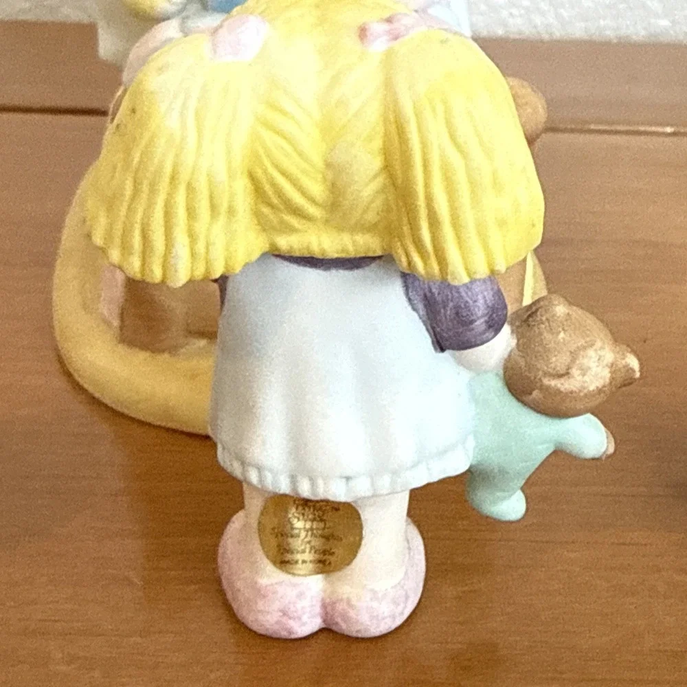 Vintage 1980's Cabbage Patch Porcelain Figurine‎ Lot-4